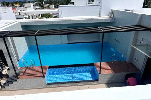 swimming pool construction, water feature installations, residential pool projects, commercial pool projects, aquatic solutions, pool design, pool building, pool renovation, water feature design, backyard pool construction